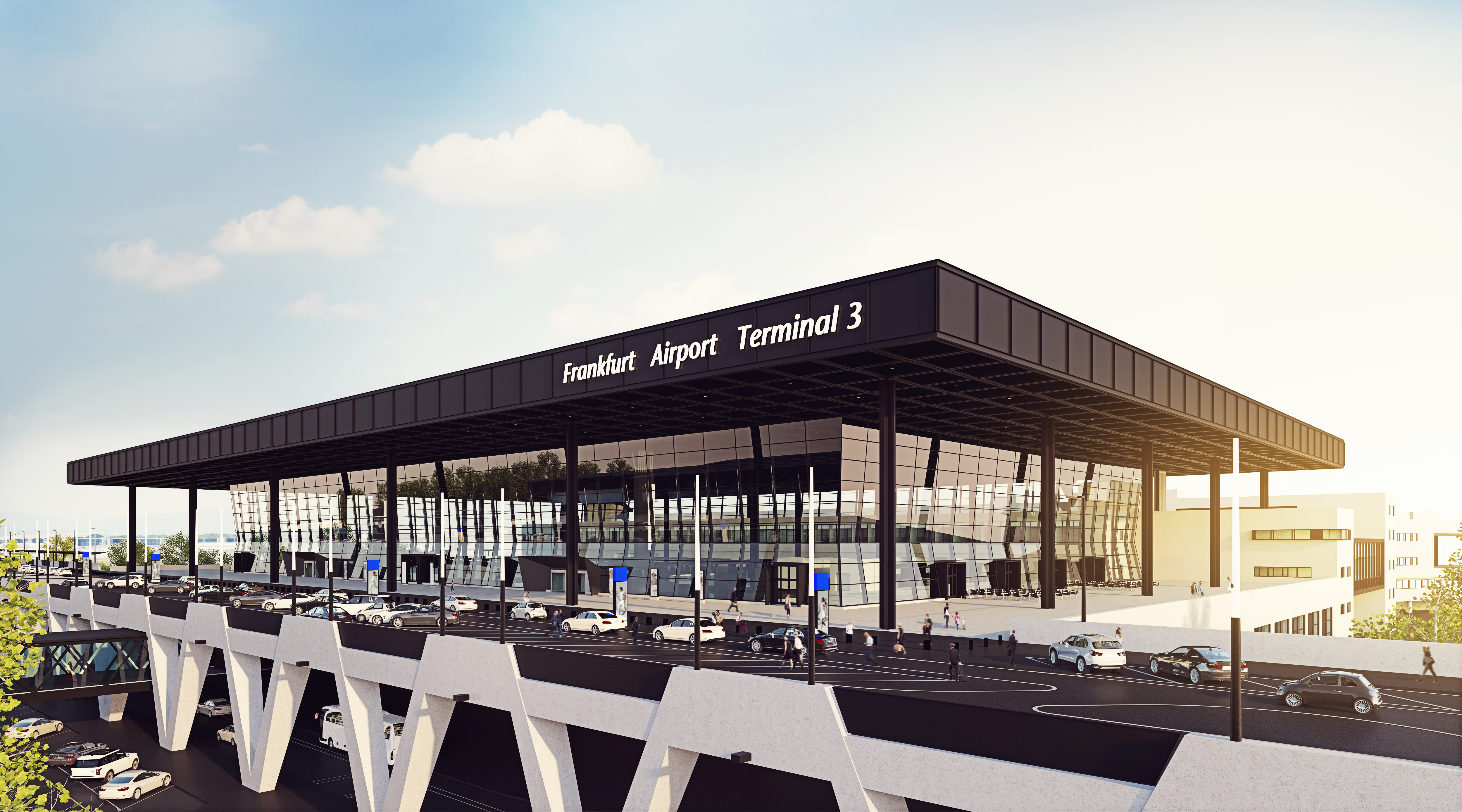 TERMINAL 3 FRANKFURT AIRPORT, FRANKFURT, GERMANY